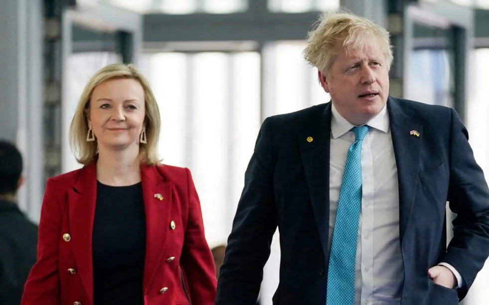 Liz Truss and BoJo