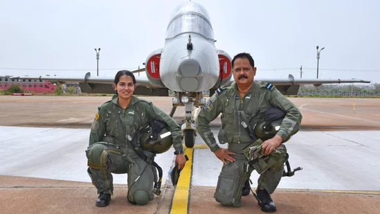 IAF dad-daughter duo