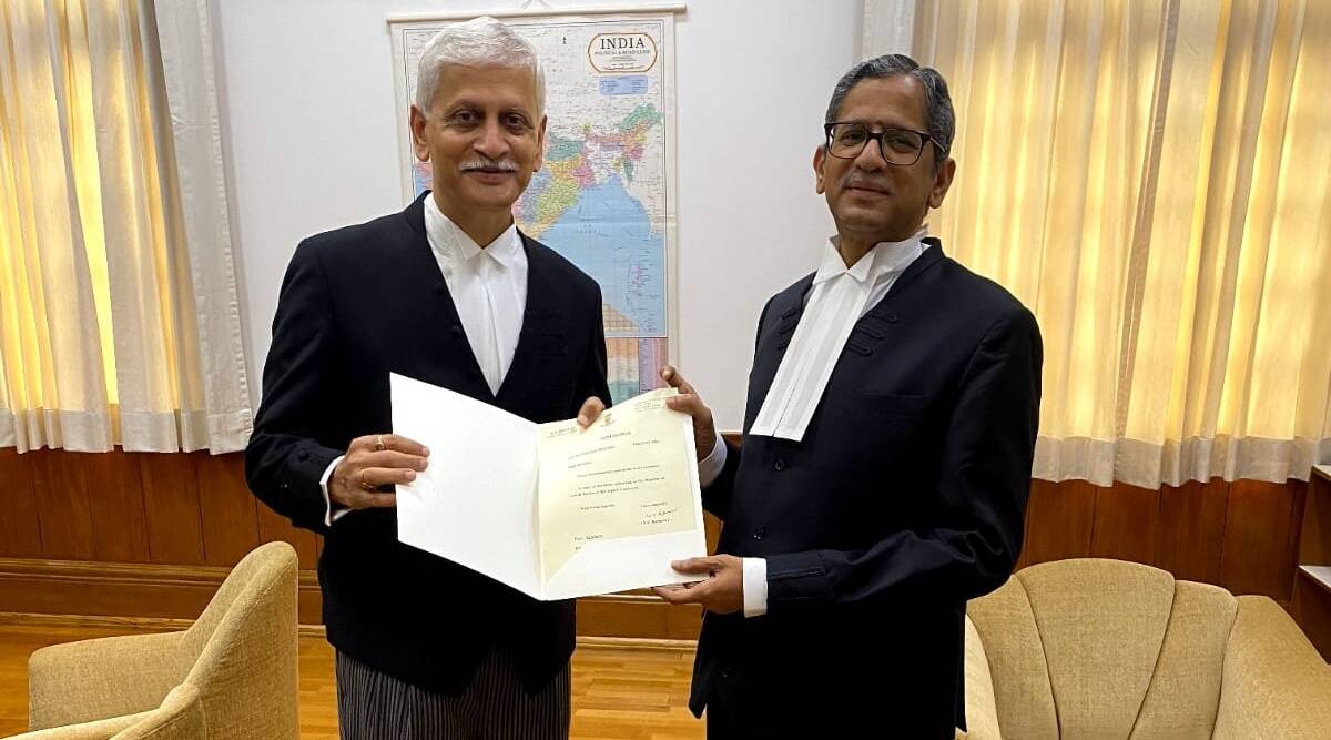 Justice Lalit and CJI NV Ramana