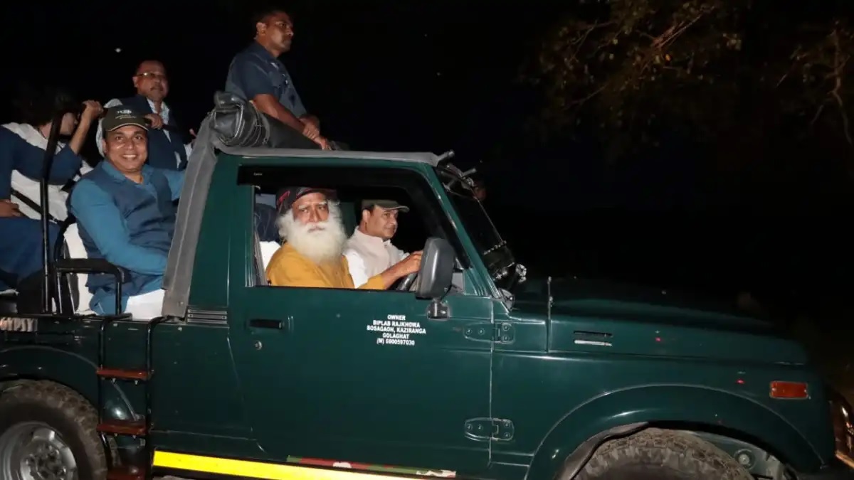 Sadhguru and Hemanta Biswas