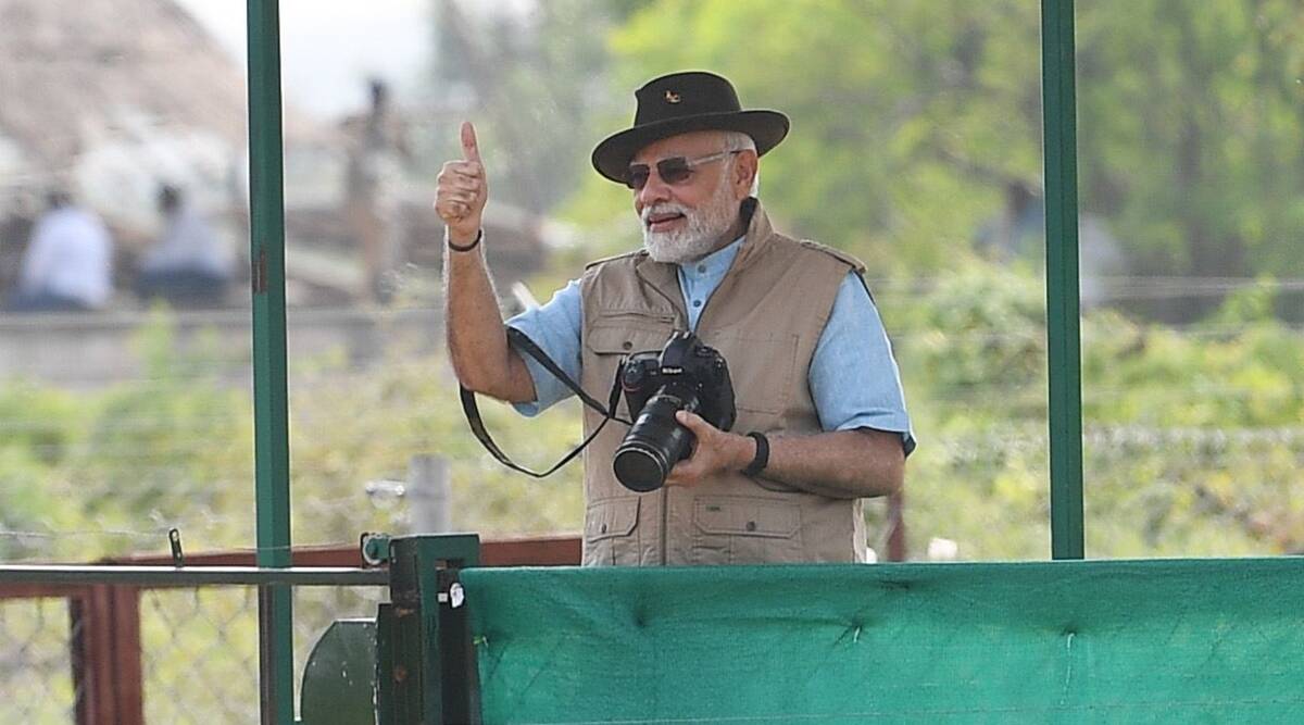 PM Modi at Kuno National Park