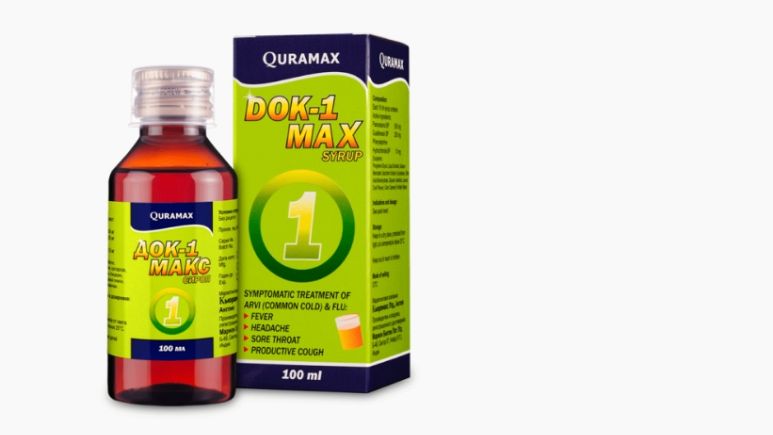 Cough syrup Dok-1 Max by Marion Biotech | Image: Marion Biotech