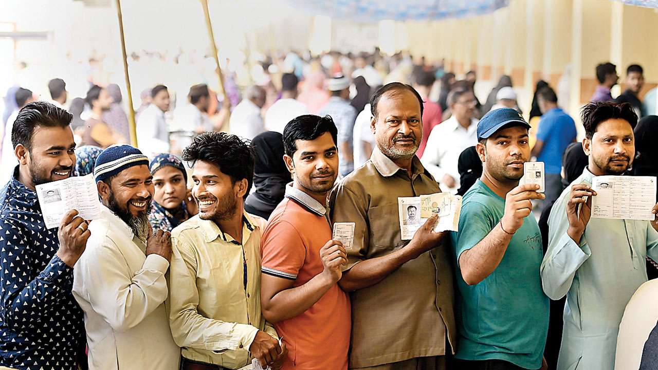 Voters in Delhi | Source: WION