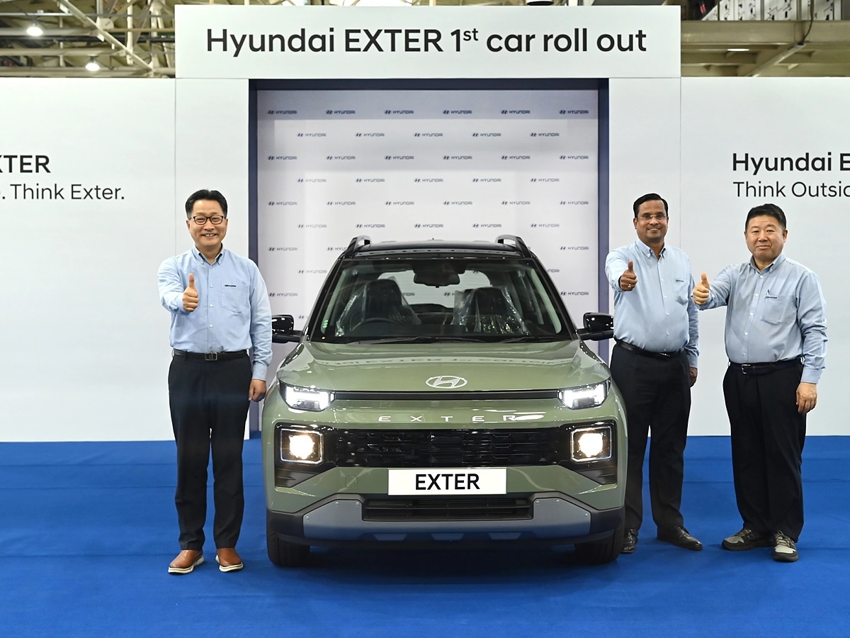 Hyundai EXTER - First car from production line