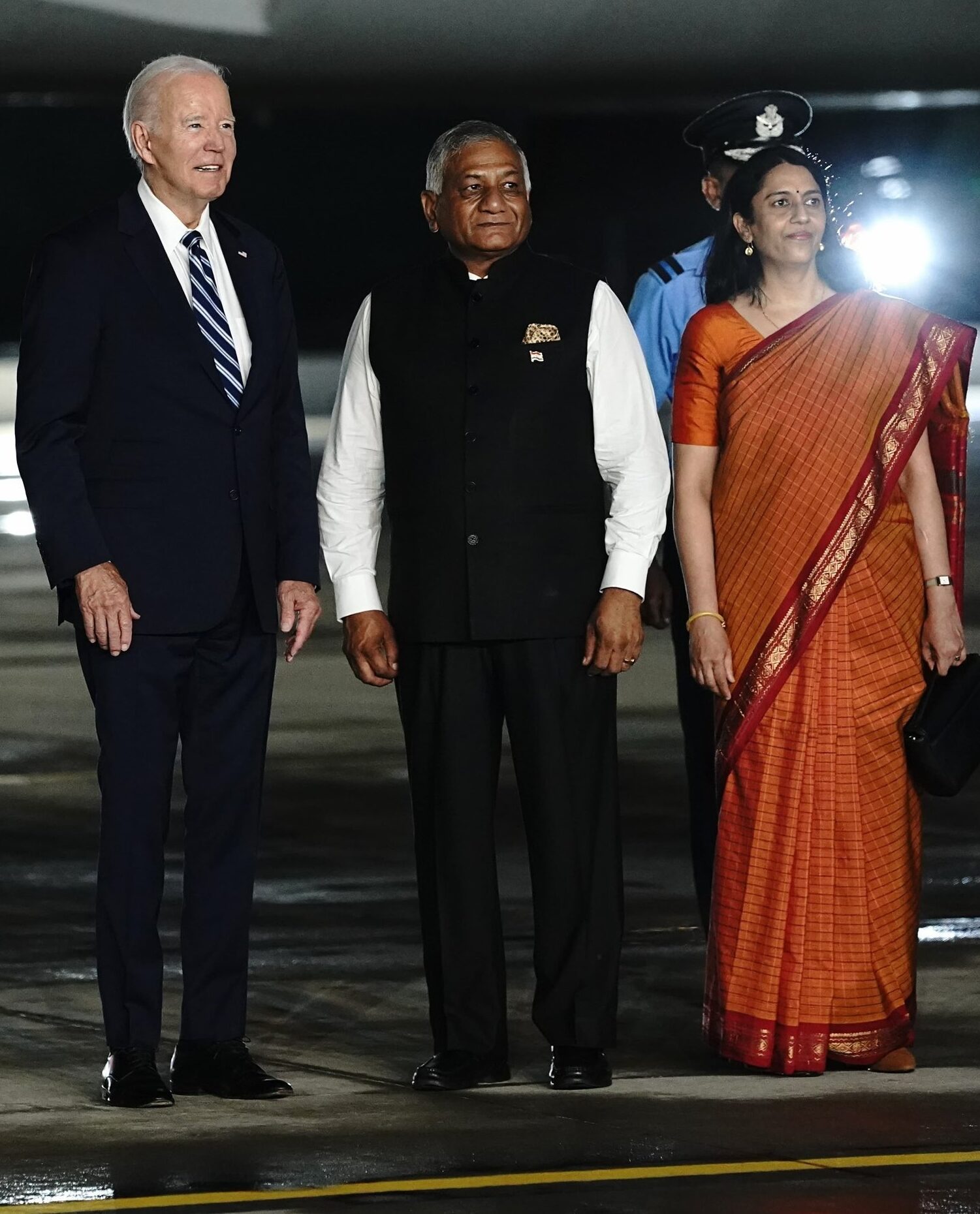 US President Joe Biden arrives at Delhi for the G20 Summit | Image X/ @G20