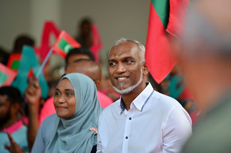 Maldives President-elect Mohamed Muizzu - Photo - Mohamed Sharuhaan-AP