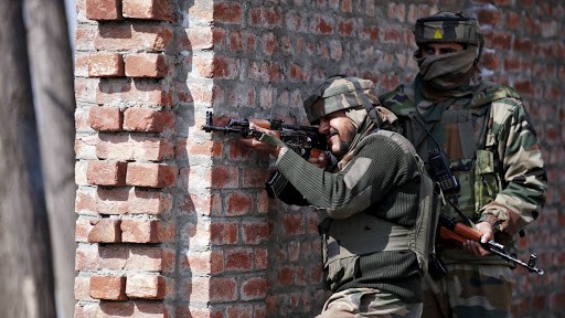 Security personnel engaged in an encounter - Jammu Kashmir