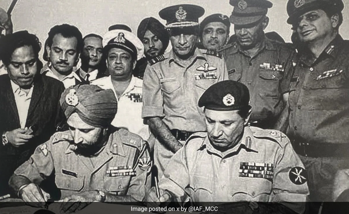 Vijay Diwas - Surrender of East Pakistan Troops During The 1971 War