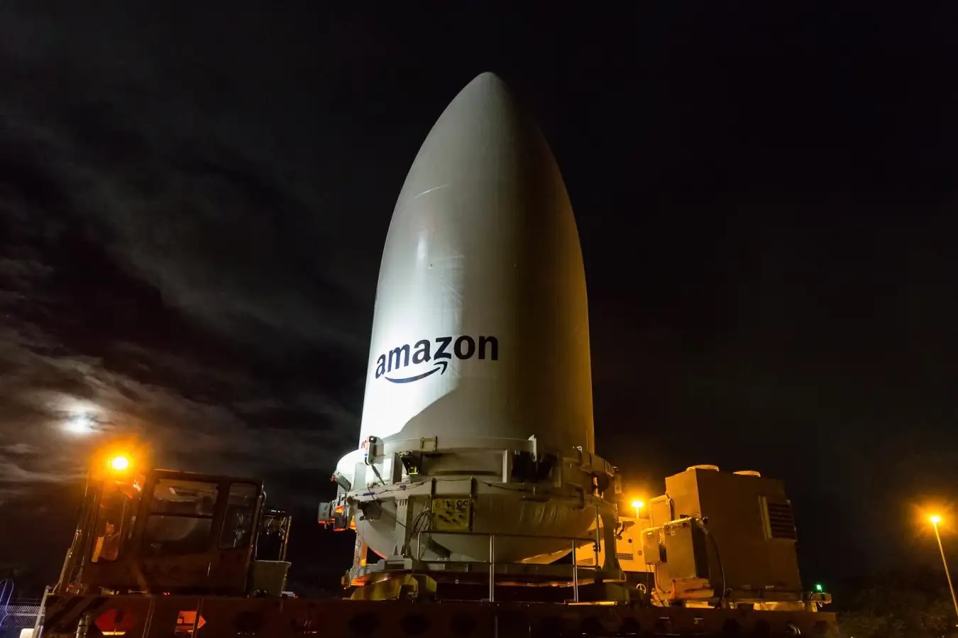 Amazon Kuiper satellites aboard an Atlas V rocket - Photo Credit - NewScientist